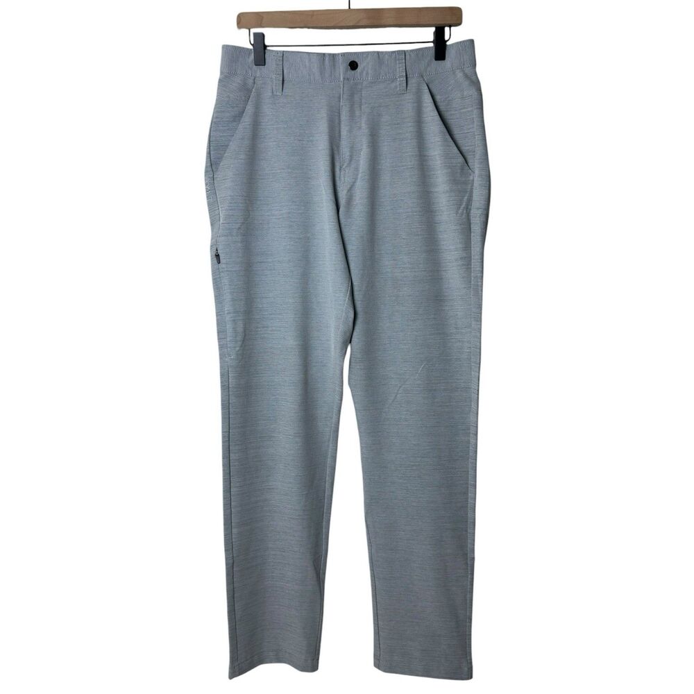 BYLT Kinetic Men’s Chino Pant Sz 32x30 Stretch Performance Gray Athleisure